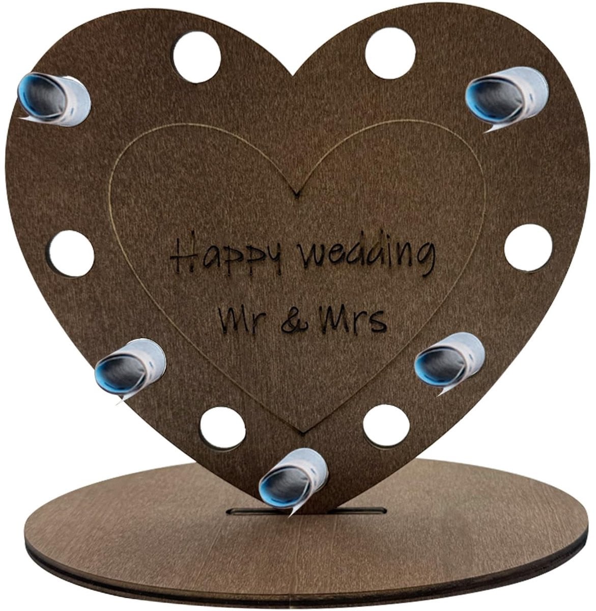 Dailygoods Creatief Geldgeschenk van Hout voor Bruiloften