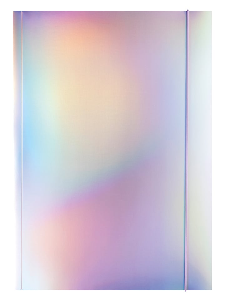 folia PAPER Sammelmappe "Iridescent" in Silber - onesize