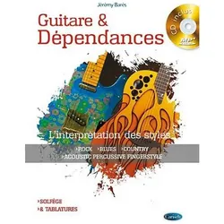 Jeremy Bares, Guitare et Dependance Gitarre Buch + CD, Fachbücher von Jeremy Bares