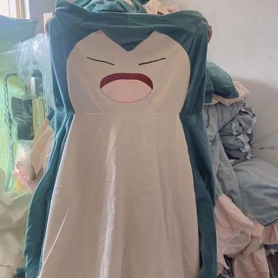 Uplifted Finds Aoger Giant Snorlax Plush Toy Soft Leather Shell Pillow For Kids And Collectors 150 Cm b