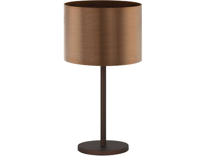 Tischlampe Saganto 1 Braun Kunststoff/Metall 66 cm - Tischlampe