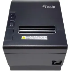 equip Thermodrucker 58/80mm USB/Ethernet/Serial/+ schwarz (Mini USB-B, RS-232, USB 2.0), Belegdrucker, Schwarz