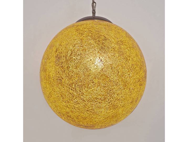 Holländer Hängelampe Narziso, dimmbar, creme / amber, für Wohn- / Esszimmer, Glas, Modern, Pendelleuchte
