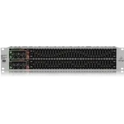 Behringer 2-Kanal 19 Zoll Equalizer FBQ3 (Equalizer), Effektgerät, Schwarz