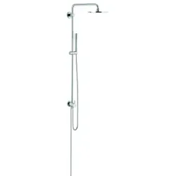 Duschsystem Rainshower System 210 27058, mit Umstellung, Wandmontage, 450 mm Duscharm