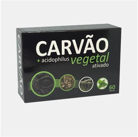 SOLDIET CARVAO VEGETAL + ACIDOPHILUS 60 CAPSULAS