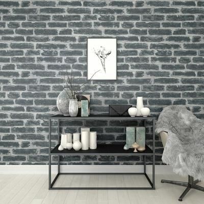 Superfresco Easy Industry Black Wallpaper