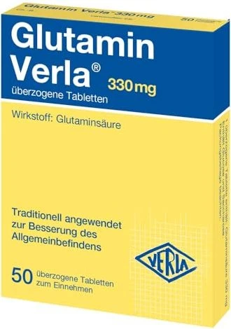 Glutamin Verla überzogene Tabletten 50 St Überzogene