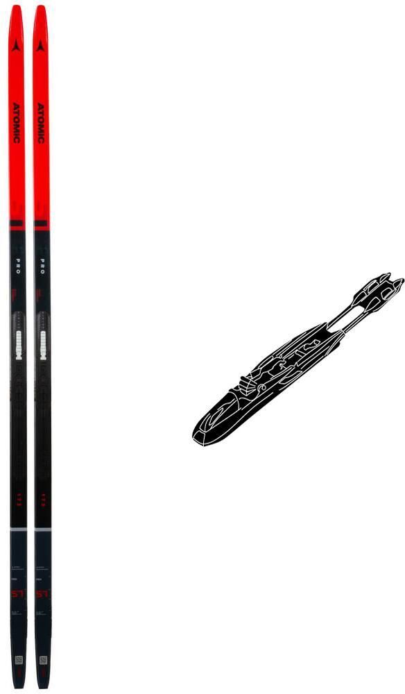 Atomic  - Pack Ski Nordique Pro S1 - 186 + Prolink Shift SK - Ski Nordique