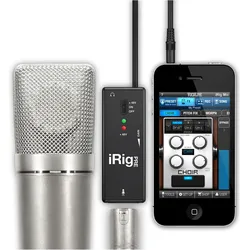 IK Multimedia iRig PRE, Mikrofon