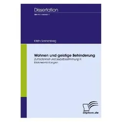 Wohnen und geistige Behinderung, Fachbücher von Kristin Sonnenberg