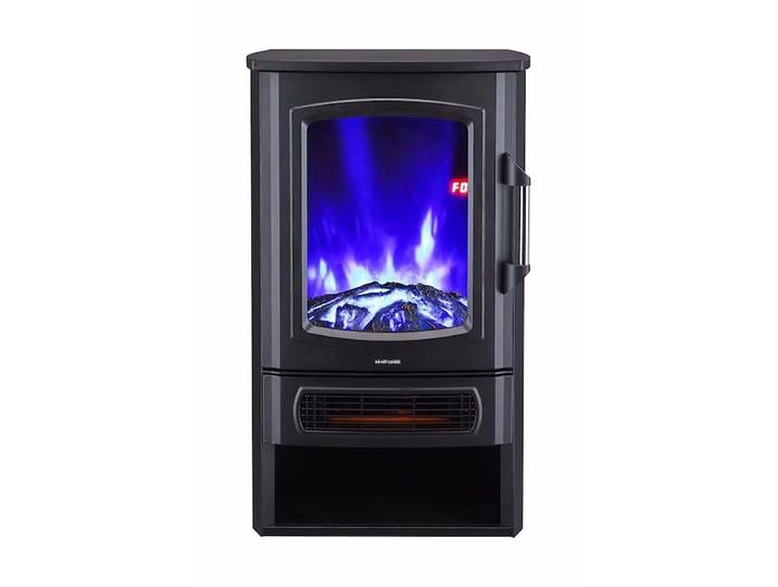 Ohmex HET-2674WIFI Kaminofen – Kamin/Cheminée – schwarz