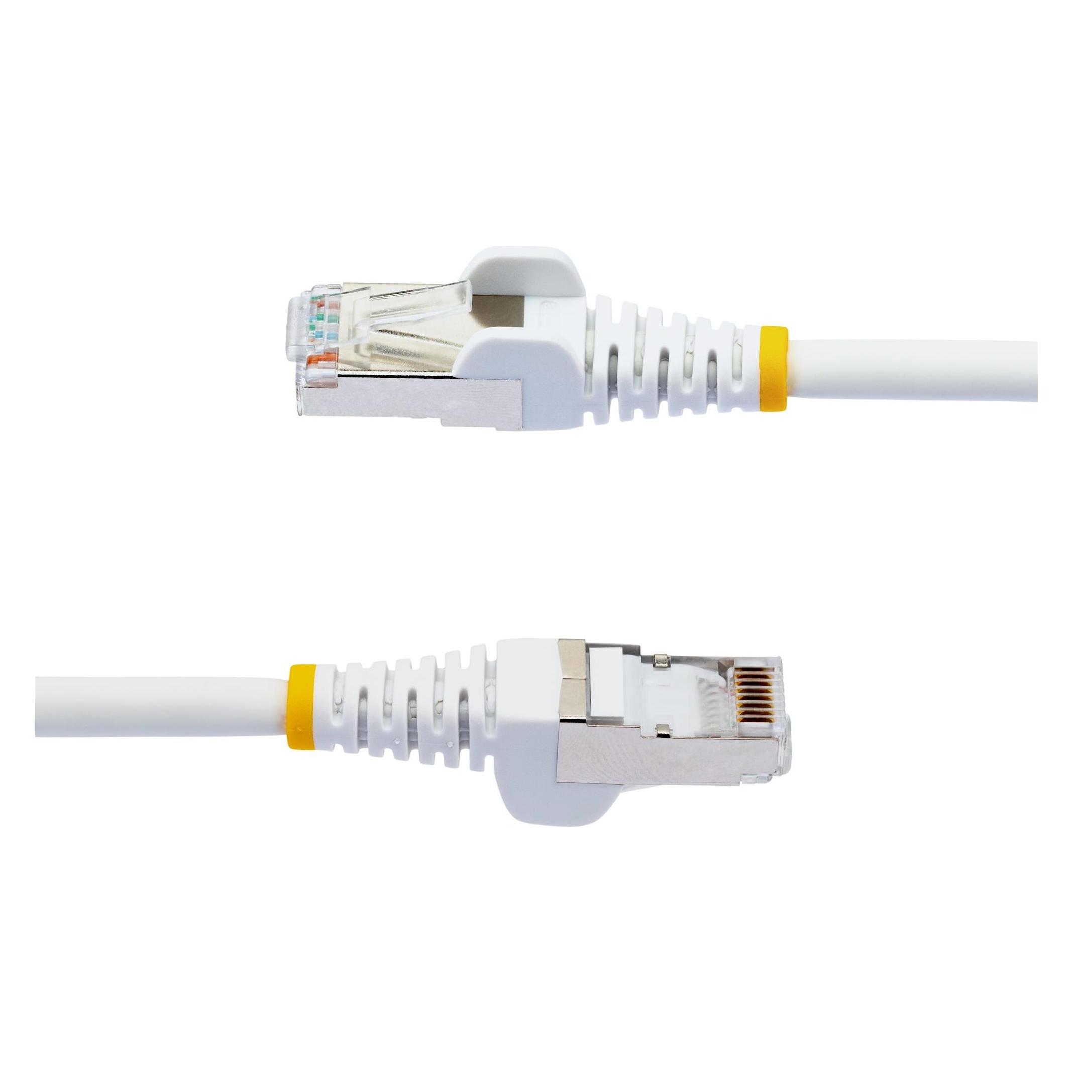 StarTech COM 7,5m CAT6a Kabel LSZH 10 Gigabit RJ45 LAN Kabel SFTP Patchkabel CAT6a Verlegekabel Abge (S/FTP, CAT6a, 7.50 m) (NLWH-750-CAT6A-PATCH)