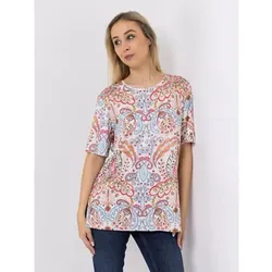 IN-PRINT Shirt 1/2-Arm Rundhalsausschnitt bedruckt