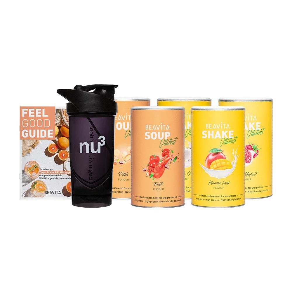 Beavita 4-Wochen-Diät-Paket, Suppen & fruchtige Shakes 1 St Set
