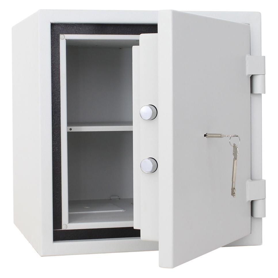 Rottner feuersicherer Dokumententresor S2 Fire Safe 40 Doppelbartschloss (33 l) (T06017)