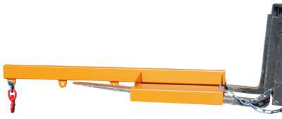 Lastarm für Gabelstapler, 1600-1,0, orange RAL 2000