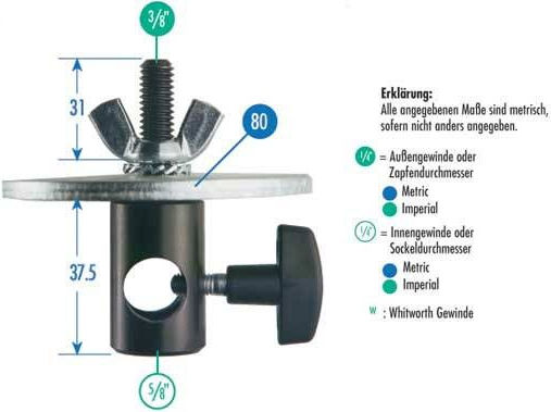Manfrotto 179 Rapidadapter