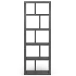TemaHome Bücherregal Berlin Dekor Grau Beton