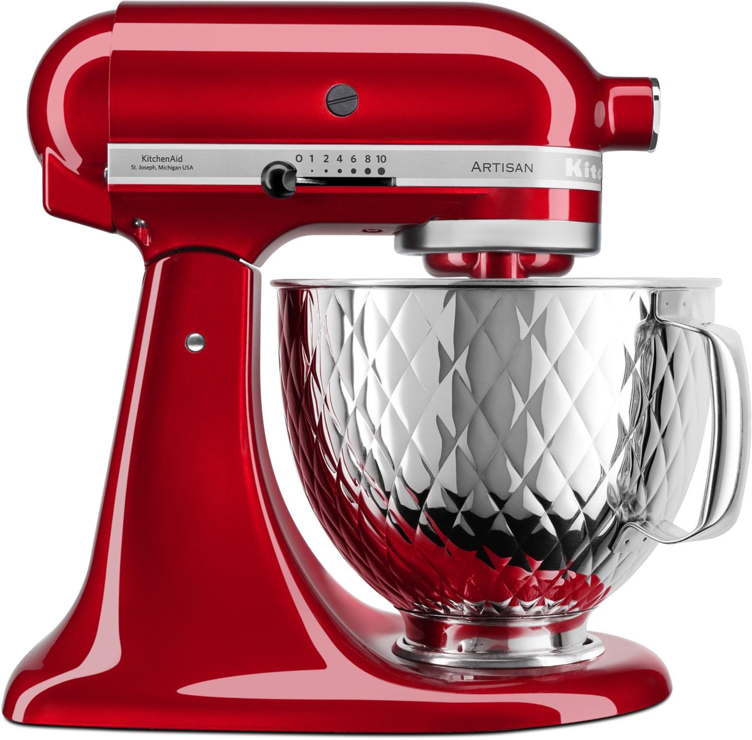 KitchenAid 5KSM156QPECA Küchenmaschine, Farbe:Liebesapfelrot