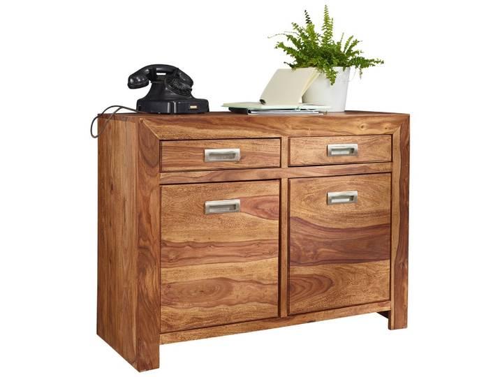 Sideboard Mumbai Sheeshamholz ca. 90x70x40 cm