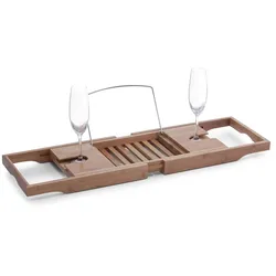 Badewannenablage BAMBOO (BHT 105x4x22 cm) - braun - BHT 105x4x22 cm