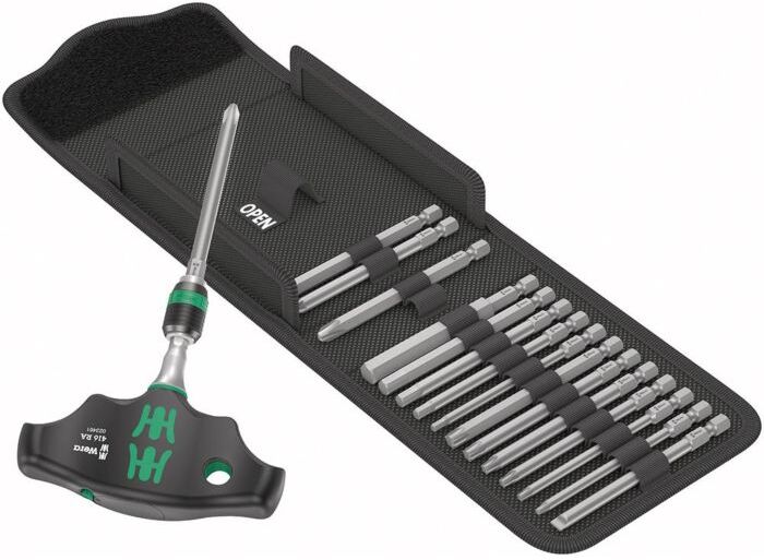 Wera Bit-Sortiment 4013288222879 Kompakt 400