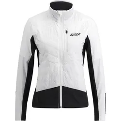 SWIX Isolationsjacke Swix Nordic Warm Hybrid Jacket W, Größe M in Weiß Weiß