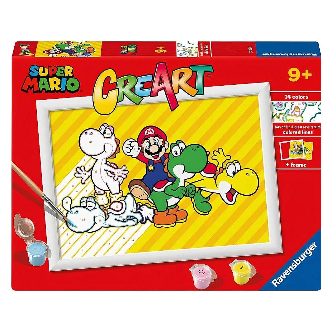 Ravensburger CreArt - Malen nach Zahlen - Super Mario (23888)