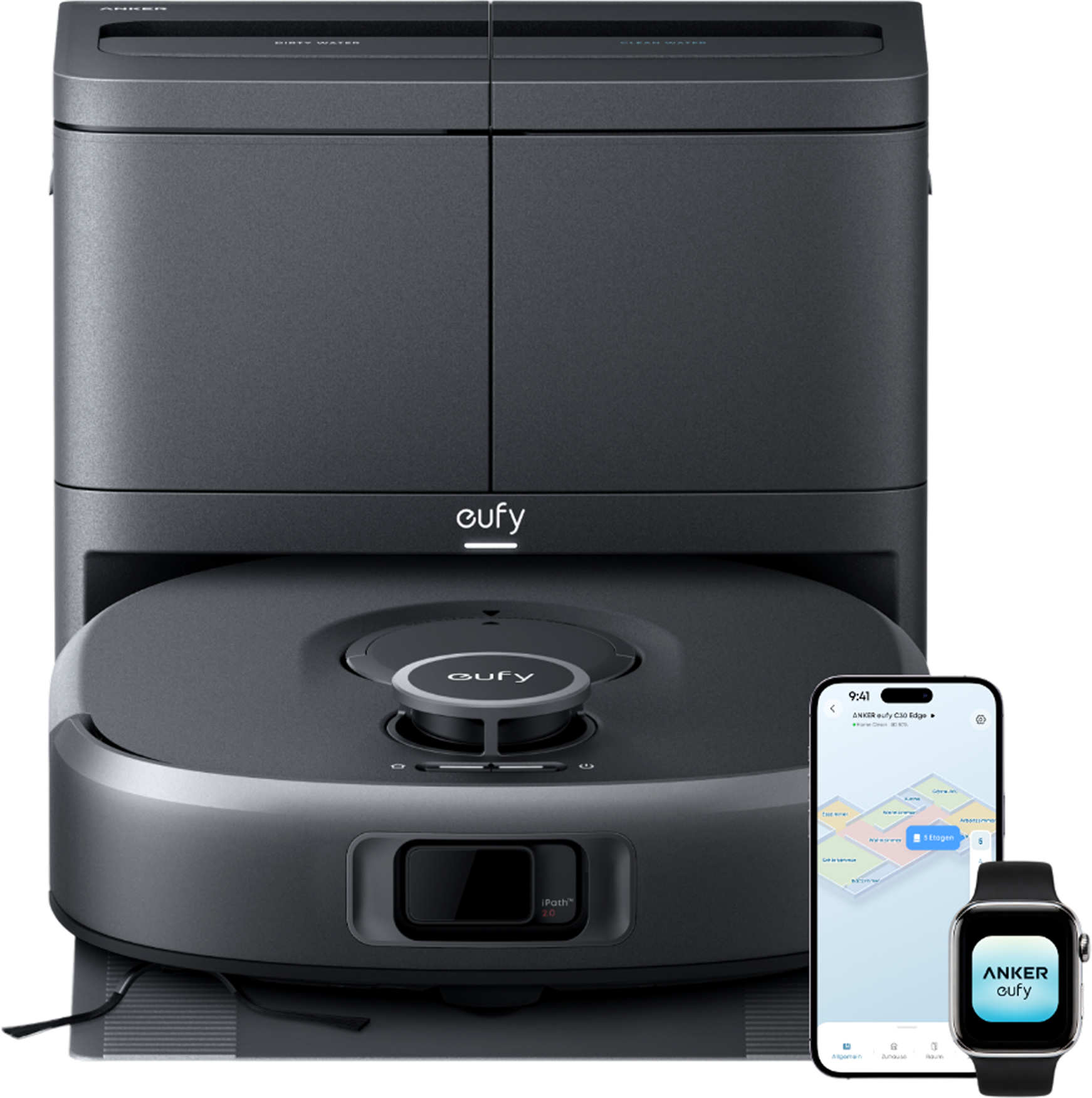 ANKER eufy Saug- und Wischroboter C30