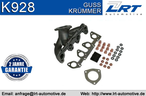 Vegaz Krümmer, Abgasanlage Cak282 Für Peugeot