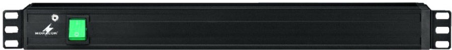 MONACOR Rcs-85/sw Steckdosenleiste, 1he