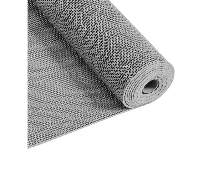 VEVOR Tapis de Drainage Antidérapant 90x500 cm\, Caillebotis Piscine en PVC\, Revêtement de Sol pour Zones Humides Restaurant Piscine Terrasse Salle de Bain\, Tapis Antifatigue Drainant en Rouleau\, Gris