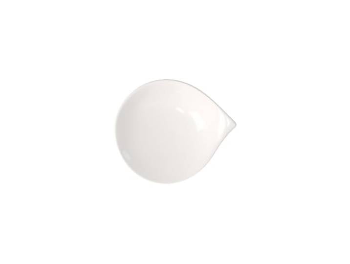 Villeroy und Boch Flow Brotteller, Premium Porzellan, 20 x 17 cm