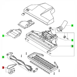 Festool Zahnriemen für Turbinen-Kombisaugbürste