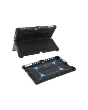Mobilis PROTECH Hintere Abdeckung für Tablet mit Ständer & Handschlaufe verstärkt Schwarz Microsoft Surface Pro 8 9 (053012)