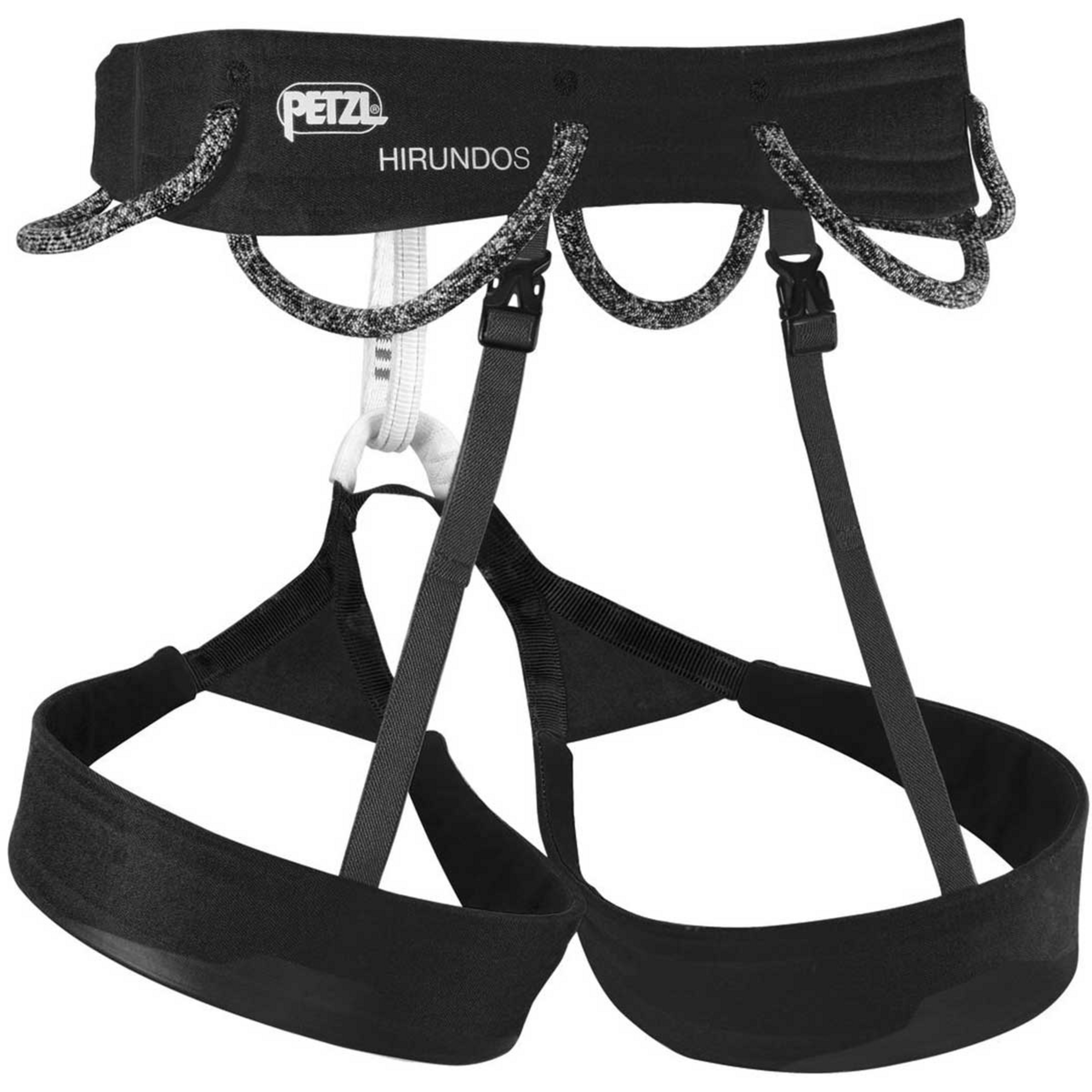 Petzl Hirundos Klettergurt schwarz Größe M | 77-84CM Alpinklettern | Klettersteig | Sportklettern