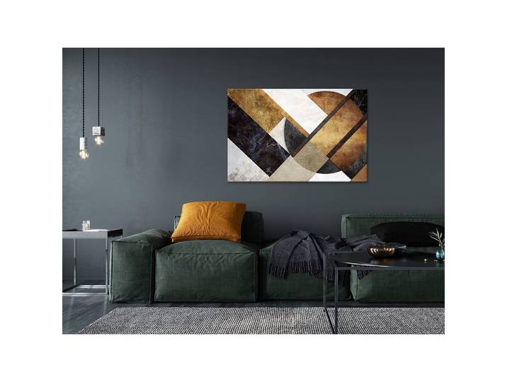 Tableau déco New Road Lin Multicolore 60 x 40cm