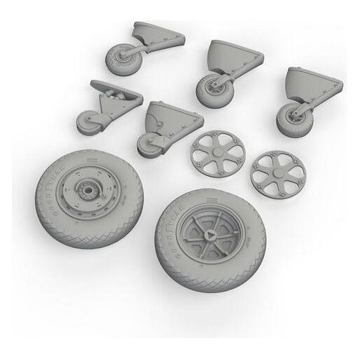 Eduard FM-2 wheels 1/48 (648887)