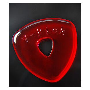 V-Picks V-Pick Hole in one Pick, ruby red (2.75 mm) (46534664)