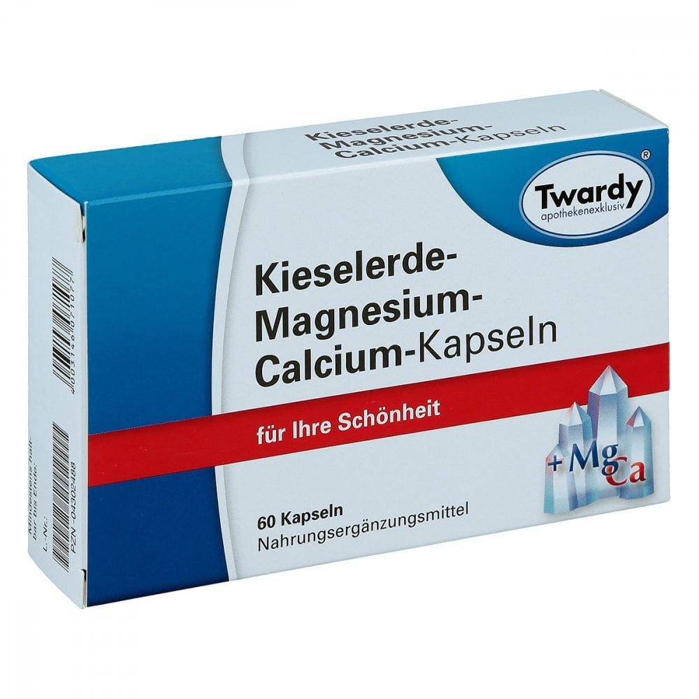 Astrid Twardy GmbH Kieselerde Magnesium Calcium Kapseln 04302488