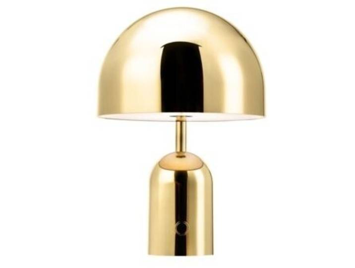 Tom Dixon Designer-Tischlampe Bell Gold Kunststoff H 28 cm 160 lm - LED - Lichtfarbe: Warmweiss - LED Energiesparlampen