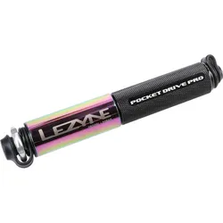 LEZYNE Minipumpe Pocket Drive Pro | neo metallic schwarz-metallic
