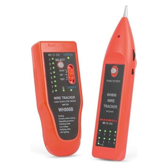 Maxwell & Williams Kabel -Tester -Kabel -Suche RJ11/12/45 (Kabeltester) (54828435)