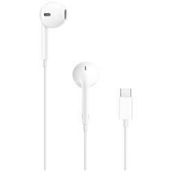 Apple EarPods (USB-C) EarPods kabelgebunden Stereo Weiß Schweißresistent, Wasserbeständig, Lautstärkeregelung HiFi MYQY3ZM/A