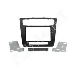 ACV 381023-07-2 2-DIN Komplettset BMW 1er E81 E82 E87 E88 Radioblende schwarz...