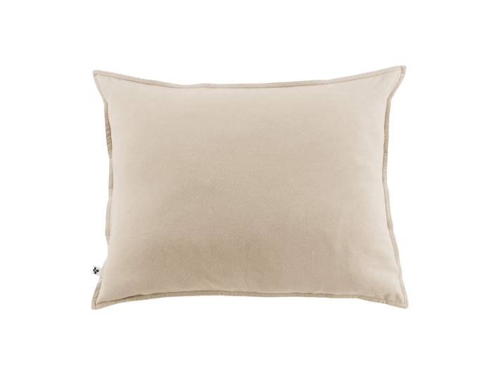 Taie d'oreiller flanelle beige 50x70 cm