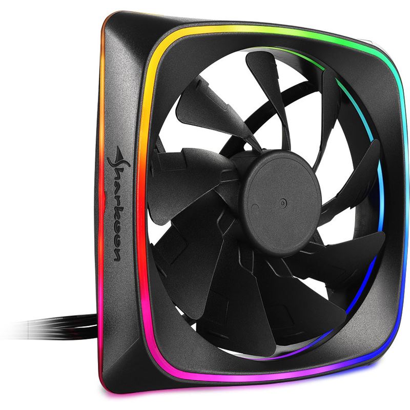 120mm Sharkoon SHARK LIGHTS RGB FAN