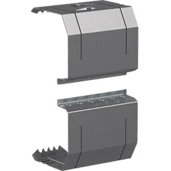 Hager BRS652109 Kupplung Paar elektrisch/mechanisch Stahlblech zu BRS 68x210mm Oberteil 80mm