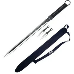 Ninja Schwert mit 2 Kunai und Nylonband